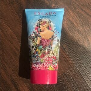 Escada Turquoise Summer Body Lotion New 5 oz
